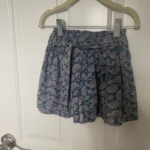 Zara Kids Floral Blue and Pink Shorts